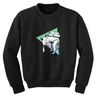 Trust No One Nihilist Dog Design Youth Sweatshirt | Artistshot