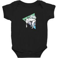 Trust No One Nihilist Dog Design Baby Bodysuit | Artistshot