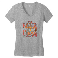 Beaches Be Crazy Women's V-neck T-shirt | Artistshot