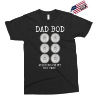 Mens Dad Bod Working On My Six Pack Funny Beer Father's Day Gift T Shi Exclusive T-shirt | Artistshot