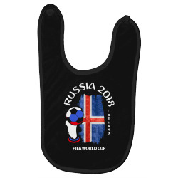 iceland national team youth 2018 fifa world cup Baby Bibs | Artistshot