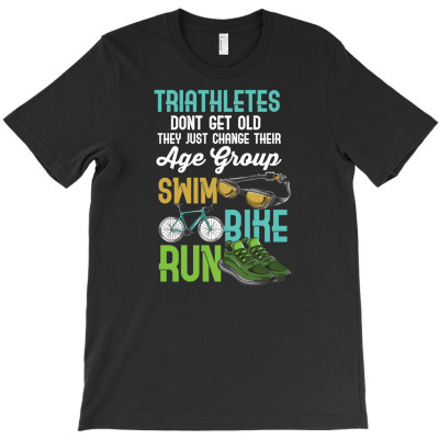 Triathlon   Triathletes Sport 1 T-shirt Designed By Aris Riswandi