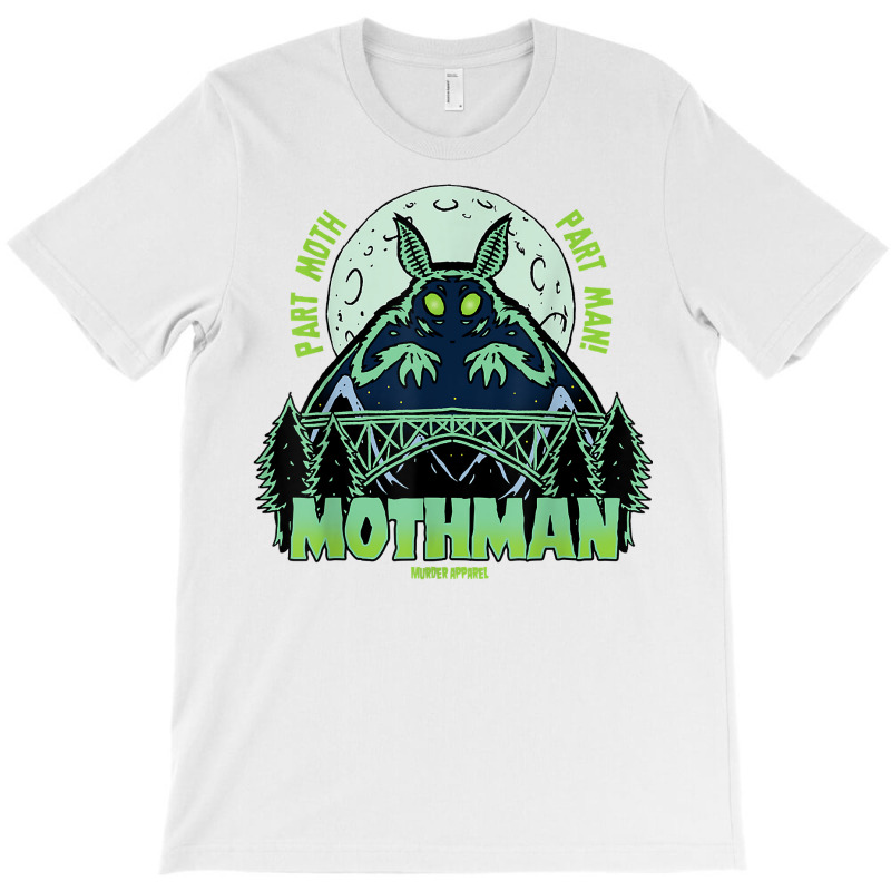 Mothman Retro T Shirt T-shirt By Hglan77 - Artistshot