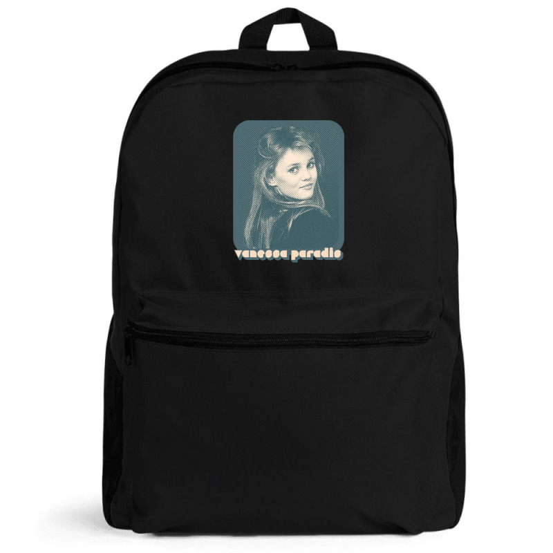 Vanessa Paradis Retro Style 80s Francophile Design Backpack | Artistshot