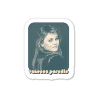 Vanessa Paradis Retro Style 80s Francophile Design Sticker | Artistshot