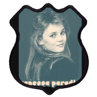 Vanessa Paradis Retro Style 80s Francophile Design Shield Patch | Artistshot