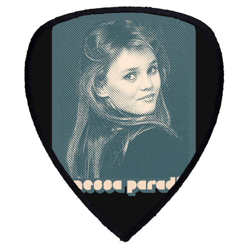 Vanessa Paradis Retro Style 80s Francophile Design Shield S Patch | Artistshot