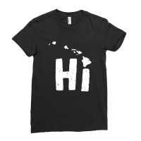 H I Ladies Fitted T-shirt | Artistshot