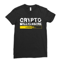 Crypto Millionaire Loading Ladies Fitted T-shirt | Artistshot