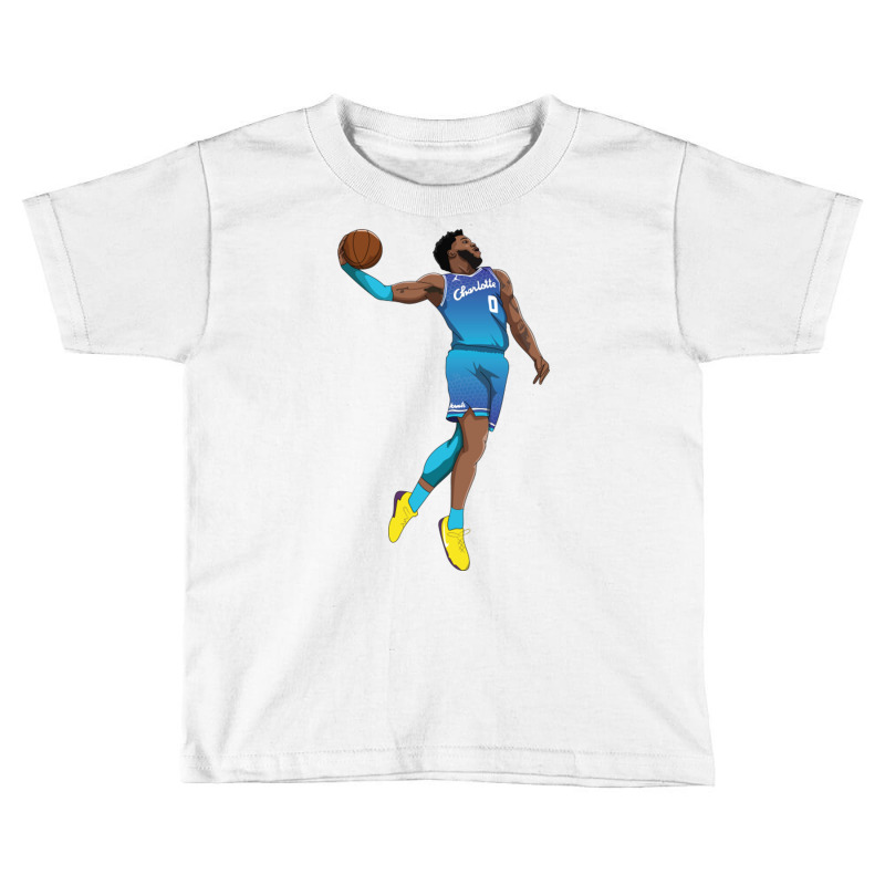 Miles Bridges Dunk Toddler T-shirt by grahamlauren | Artistshot