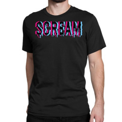 scream 3d Classic T-shirt | Artistshot