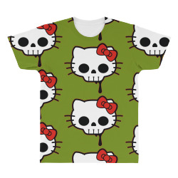skull kitty All Over Men's T-shirt | Artistshot