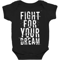 Motivational Inspirational Words Quotes Lettering Typography  T Shirt Baby Bodysuit | Artistshot