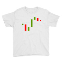 Stock Candlesticks Funny Stock Market Day Trader T Shirt Youth Tee | Artistshot