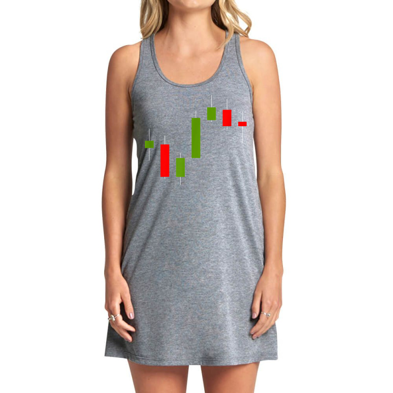 Stock Candlesticks Funny Stock Market Day Trader T Shirt Tank Dress by nayarilorenzi | Artistshot