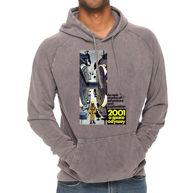 Space Station 2001 Art Design Vintage Hoodie | Artistshot