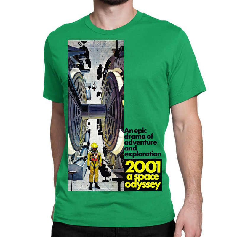 Space Station 2001 Art Design Classic T-shirt | Artistshot