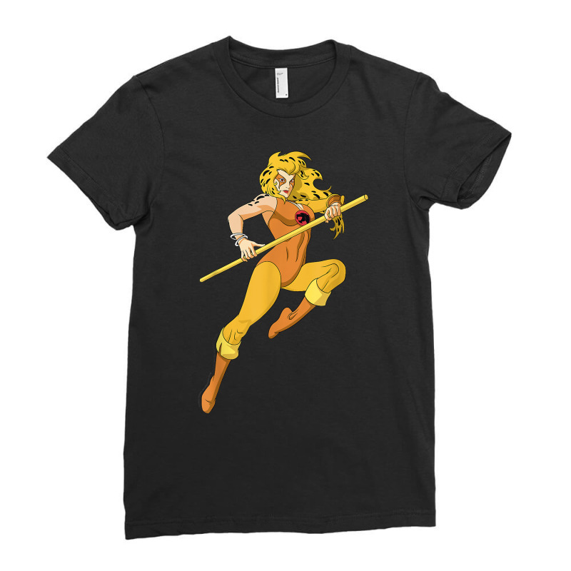 Thundercats Cheetara Portrait T Shirt Ladies Fitted T-Shirt by norhannuchols | Artistshot