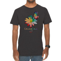 Imagine Hippie Flower T  Shirt Imagine Hippie Flower T  Shirt T  Shirt Vintage T-shirt | Artistshot