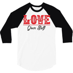 Love 3/4 Sleeve Shirt | Artistshot