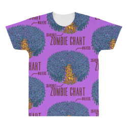 zombie chart All Over Men's T-shirt | Artistshot