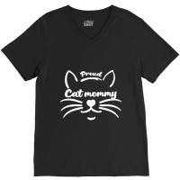 Proud Cat Mommy T Shirt V-neck Tee | Artistshot