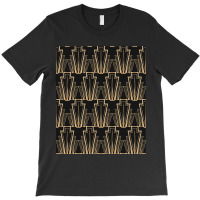 Frame With Geometric Patterns T-shirt | Artistshot