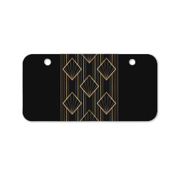 frame with geometric patterns Bicycle License Plate | Artistshot