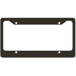 frame with geometric patterns License Plate Frame | Artistshot