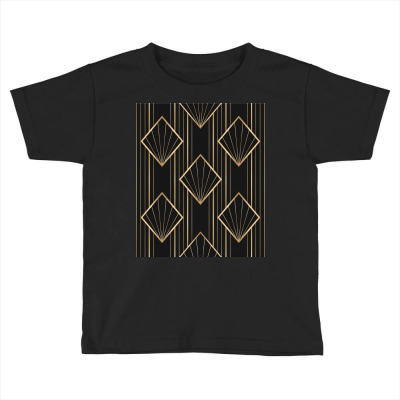 Frame With Geometric Patterns Toddler T-shirt Designed By Aa-kudus
