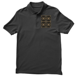 frame with geometric patterns Men's Polo Shirt | Artistshot