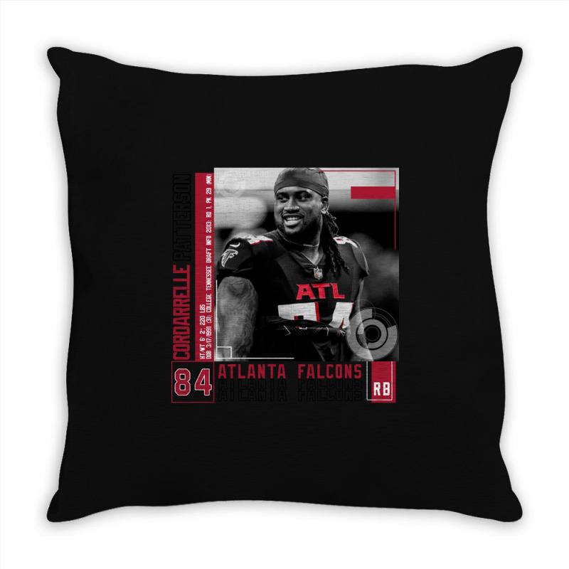 Cordarrelle Patterson Football Throw Pillow | Artistshot