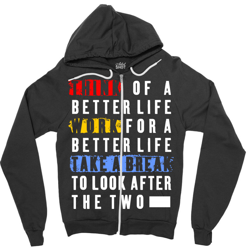 Motivational Inspirational Words Quotes Lettering Typography  T Shirt Zipper Hoodie | Artistshot