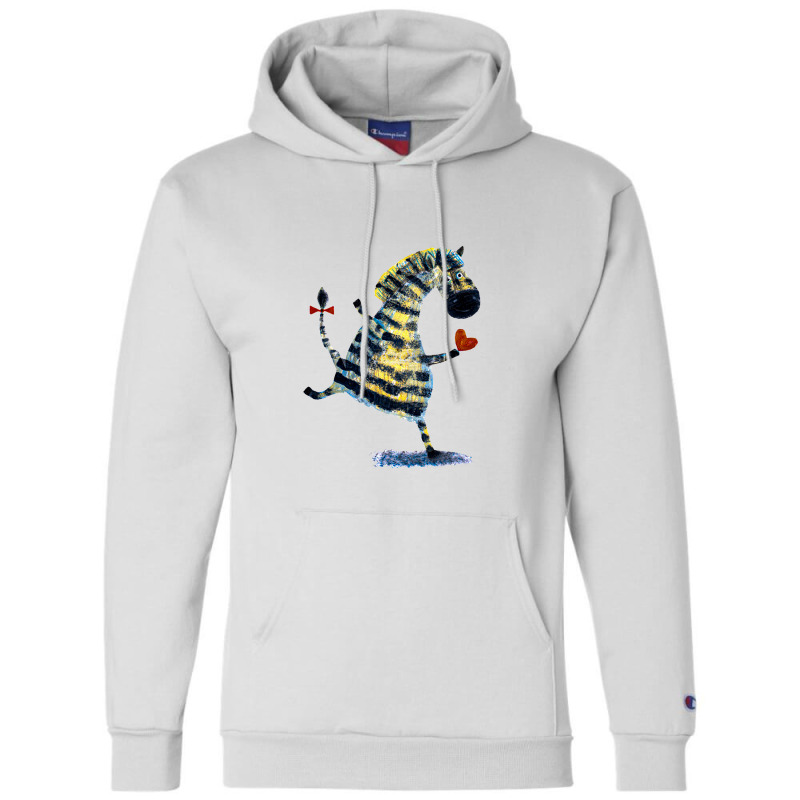 champion zebra hoodie