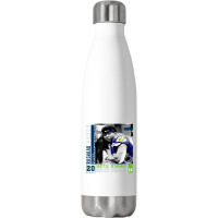 Rashaad Penny Football Stainless Steel Water Bottle | Artistshot