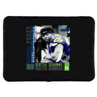 Rashaad Penny Football Rectangle Patch | Artistshot