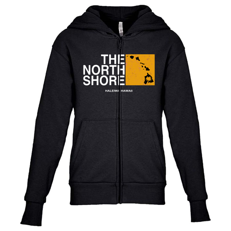 North Shore Haleiwa Hawaii Youth Zipper Hoodie | Artistshot