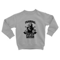 Training To Go Super Saiyan Toddler Sweatshirt | Artistshot