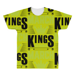 Kings Are Born In March All Over Men's T-shirt | Artistshot