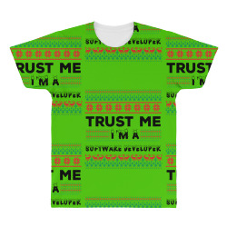 TRUST ME I'M A SOFTWARE DEVELOPER All Over Men's T-shirt | Artistshot