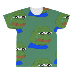 pepe the frog All Over Men's T-shirt | Artistshot