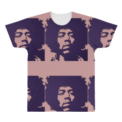 Jimi Hendrix Classic All Over Men's T-shirt | Artistshot
