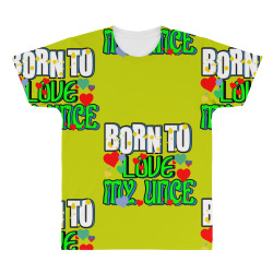 born to love my uncle All Over Men's T-shirt | Artistshot