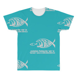 darwin evolution geek All Over Men's T-shirt | Artistshot