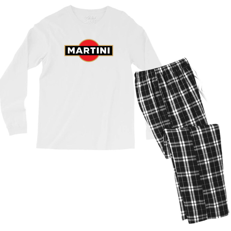 Martini' Men's Long Sleeve Pajama Set by redberries | Artistshot