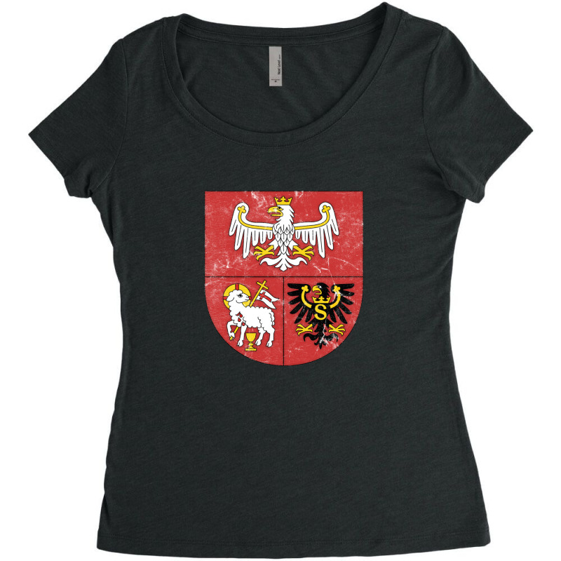 Warmian Masurian Voivodeship, Poland Women's Triblend Scoop T-shirt by oragumun | Artistshot