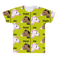 Them & Me Unicorn Style All Over Men's T-shirt | Artistshot