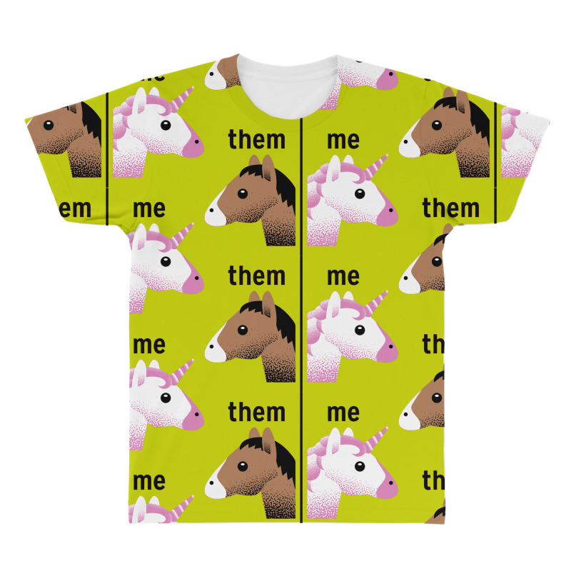 Them & Me Unicorn Style All Over Men's T-shirt | Artistshot