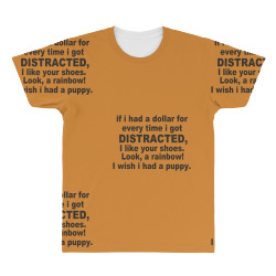 distracted funny All Over Men's T-shirt | Artistshot