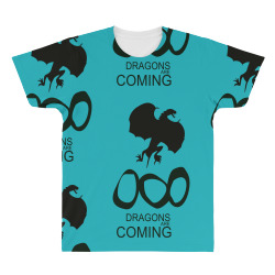 dragons are coming All Over Men's T-shirt | Artistshot
